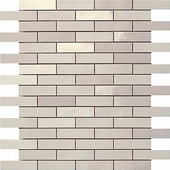 Мозаика Dwell Silver Mosaico Brick 30.5x30.5